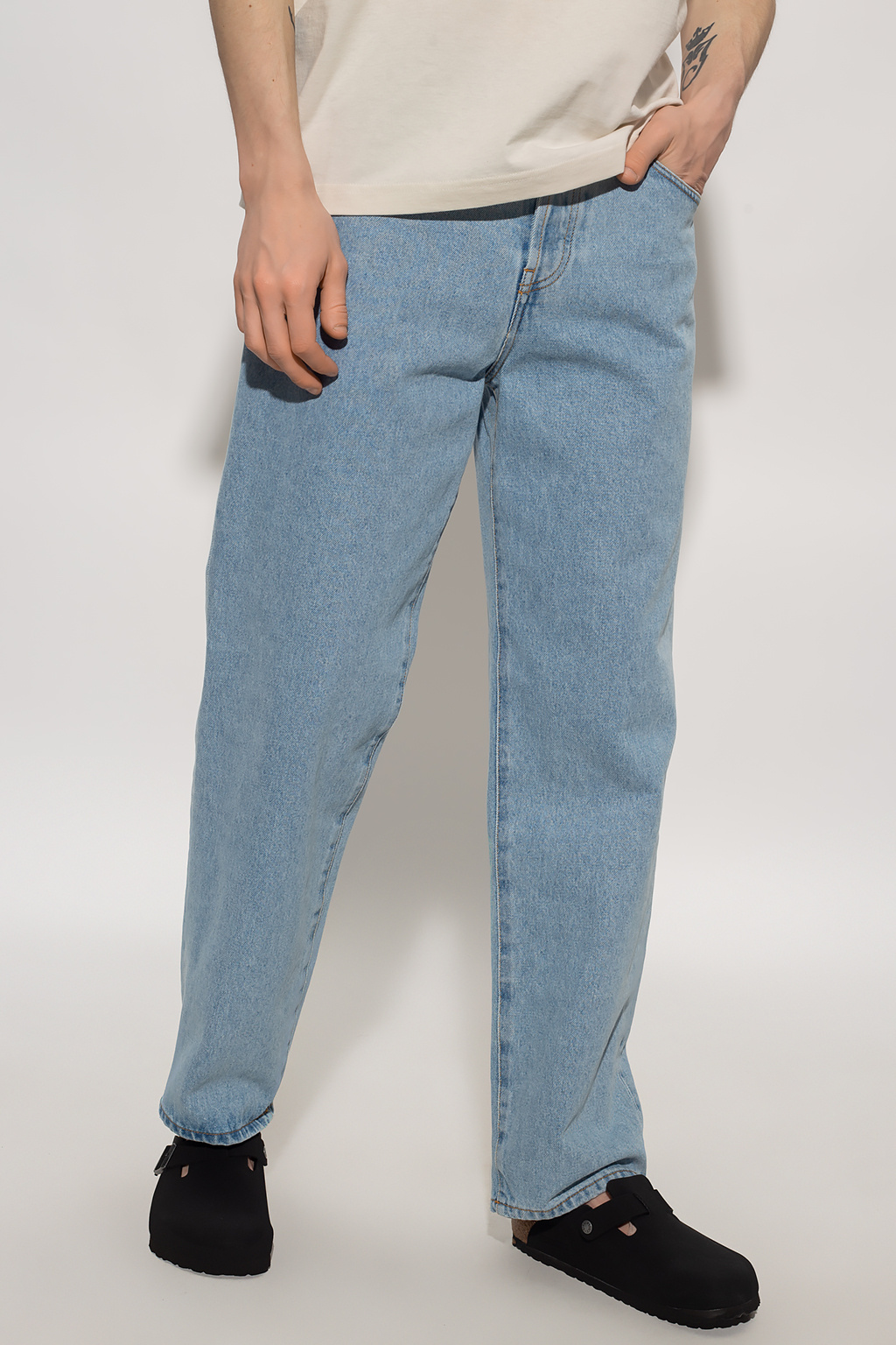 Blue Morton jeans The Row redeemer denim jean syb